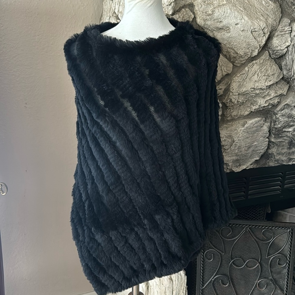 Fur Poncho